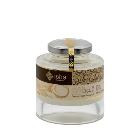 Isha Cosmetics Olio di Cocco Vergine Bio Prepoo Hidratante Piel y Cabello 150ml